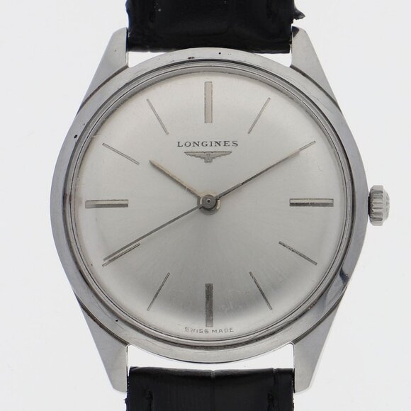 LONGINES Watches Stainless Steel/leather Hand Winding - Picture 1 of 6